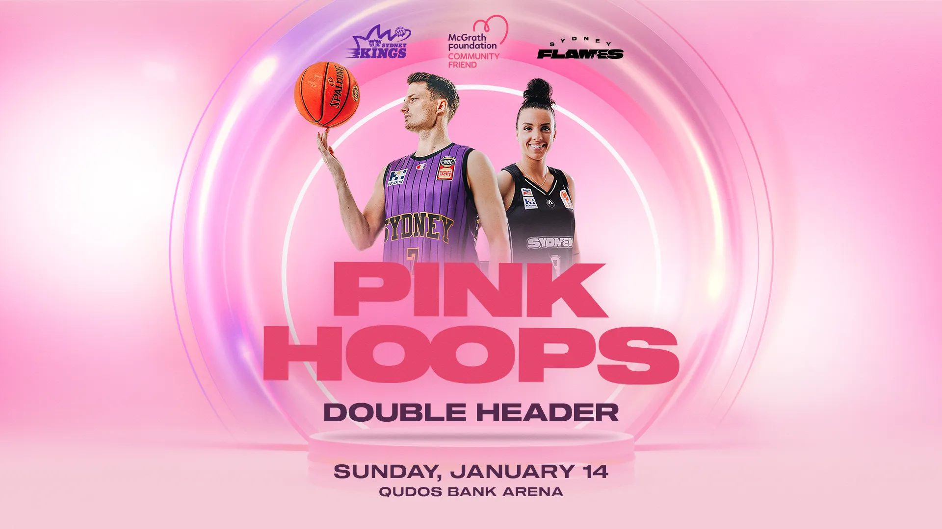 36ers honoured to turn pink for great cause